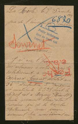 Expediente de Jean Gérard Sournet