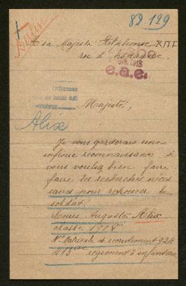 Expediente de Louis Auguste Alix