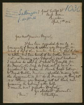 Expediente de Joseph Sallinger