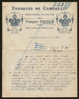 Expediente de Henri Joseph Poussin