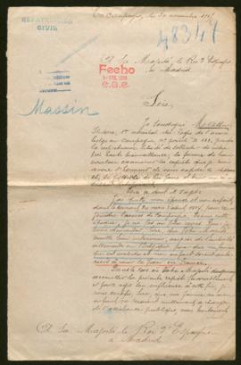 Expediente de la familia de Isidore Massin