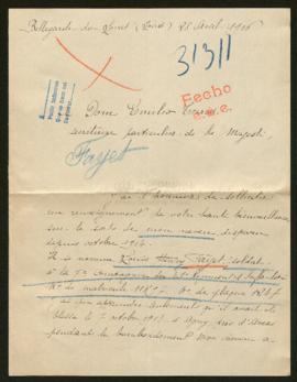 Expediente de Louis Henry Fayet