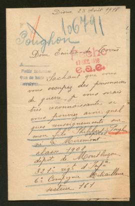 Expediente de Philibert Poughon