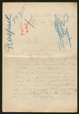 Expediente de Paul Henri Raspail