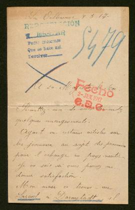 Expediente de Léon Chauvin