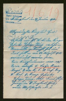 Expediente de Johann Jung