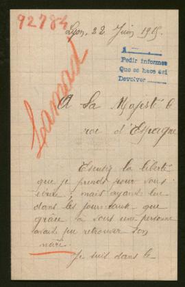 Expediente de Joseph Raphaël Emile Lamad