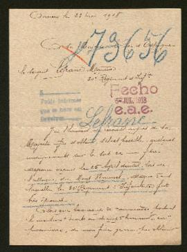Expediente de Georges Lefranc