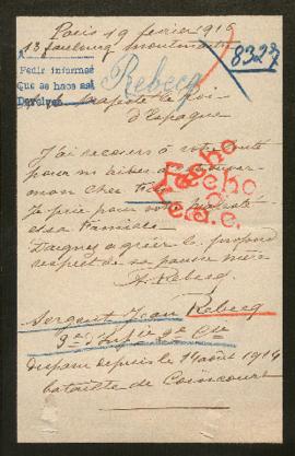 Expediente de Jean Rebecq