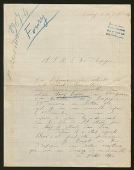 Expediente de Eugène Foury