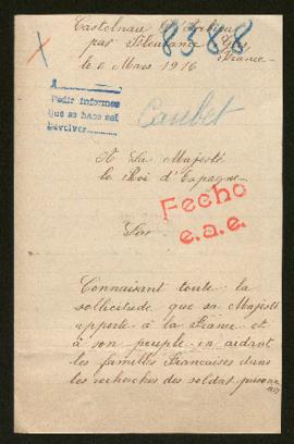 Expediente de Jean Paul Caubet