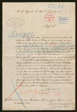 Expediente de Pierre Paul Simeoni