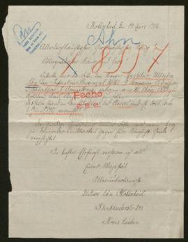 Expediente de Wilhelm Ahn