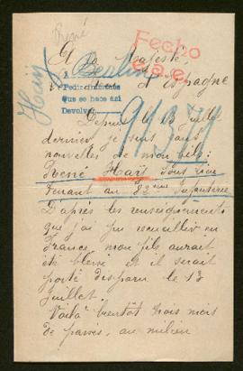 Expediente de René Hay