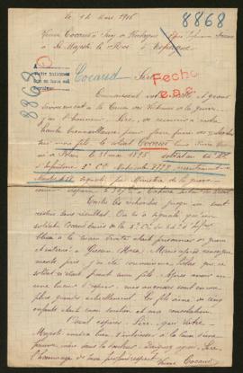 Expediente de Louis Pierre Marie Cocaud