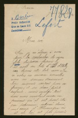 Expediente de Louis Lefort