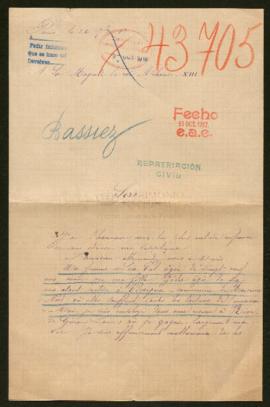 Expediente de la familia Basiez-Val