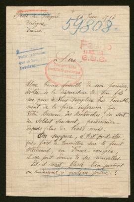 Expediente de Louis Carrier