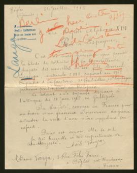 Expediente de Marcel Lauga