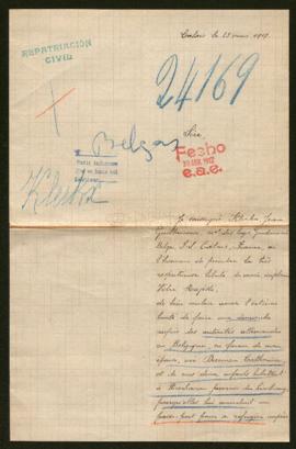 Expediente de Catharine Daemen e hijos