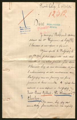 Expediente de Louise Marie Gilbert