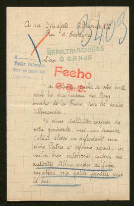 Expediente de la familia Richard-Soriaux