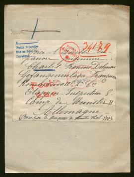 Expediente de Charles François Delmas