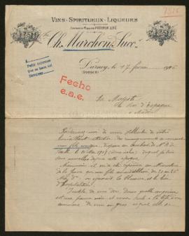 Expediente de Pierre Charles Celesté Donat Marchond