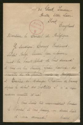 Expediente de la familia de Ferdinand Corroy
