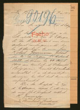 Expediente de Ernest Hector Briard