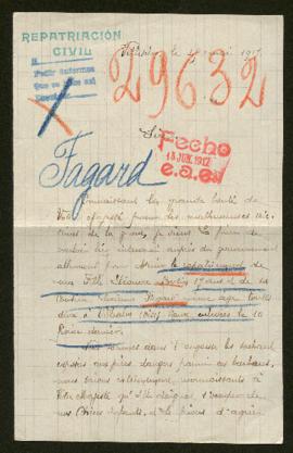 Expediente de la familia Butin Fagard