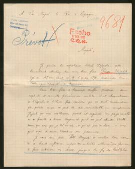 Expediente de Théophile Prévot