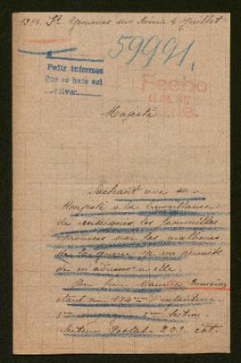 Expediente de Maurice Boussion