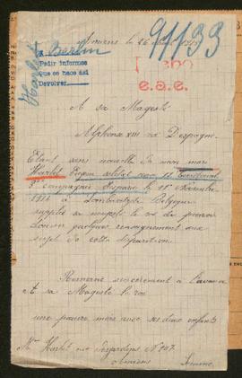 Expediente de Eugène Harlet