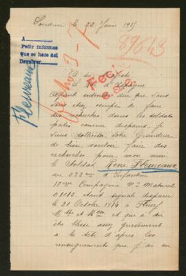 Expediente de René Fleureaux