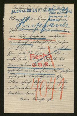 Expediente de Josef Hupfaner