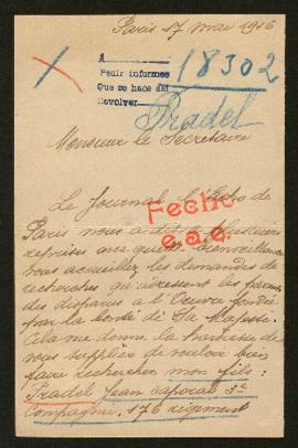 Expediente de Jean Pradel