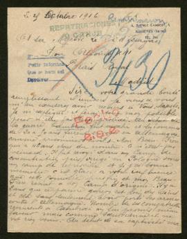 Expediente de Gustave Laporte