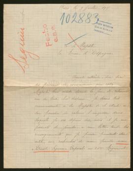 Expediente de Ernest Séguin