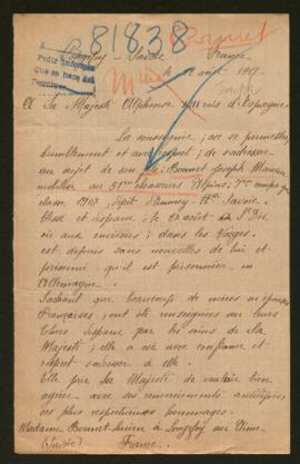 Expediente de Joseph Maurice Bonnet