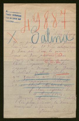 Expediente de Joachim Salina