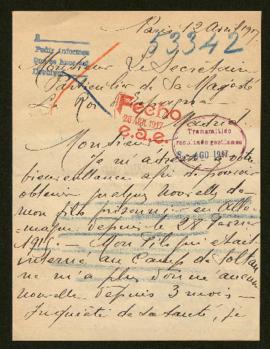 Expediente de Georges Léon Sorel
