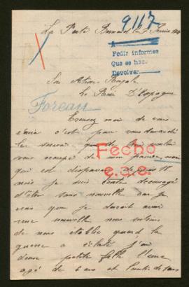 Expediente de Maurice François Foreau