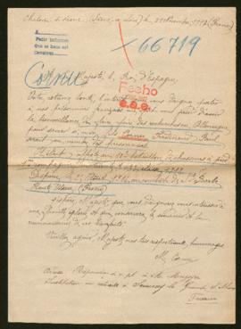 Expediente de Ferdinand Paul Cornu