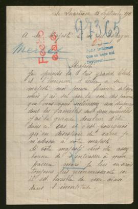 Expediente de Victor Louis Merlet