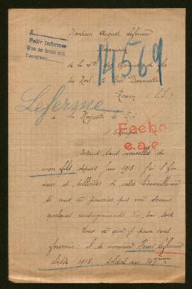 Expediente de Henri Leferme