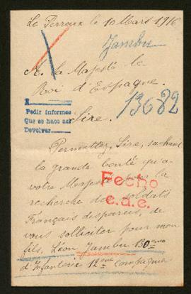 Expediente de Léon Jambu