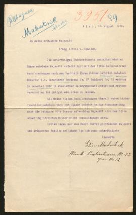Expediente de Heinrich Mahatsek