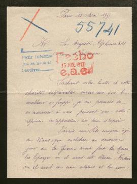 Expediente de Alexandre Albert Briam