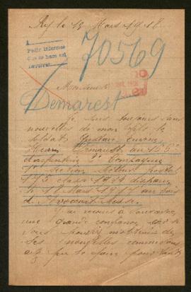 Expediente de Gustave Eugène Henri
